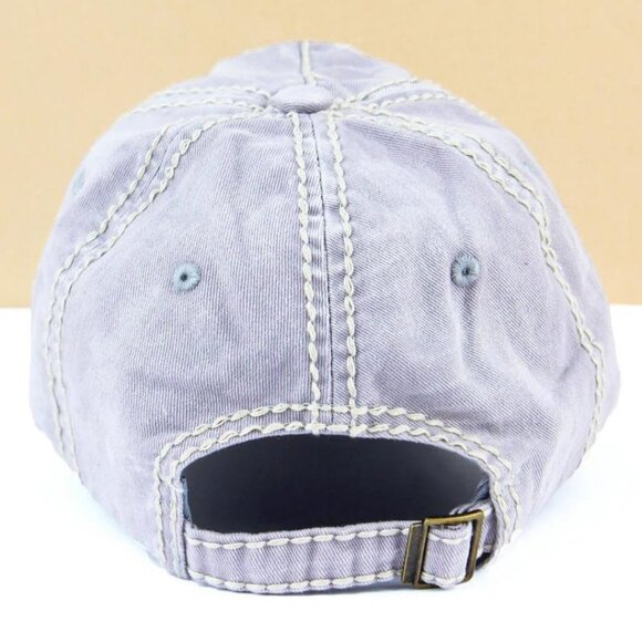 KBETHOS‎ American Flag Punisher Skull Americana Distressed Ball Cap Hat N… - Picture 3 of 3